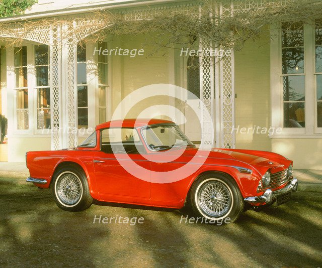 1966 Triumph TR4 A. Artist: Unknown.