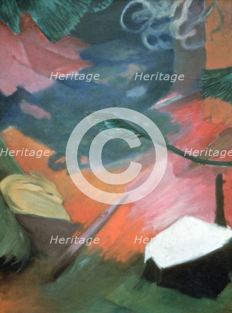 'Deer in the Forest I', 1912. Artist: Marc Franz