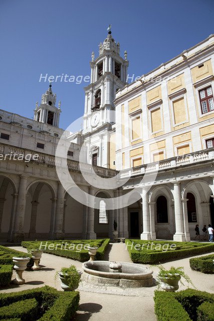 Mafra National Palace gardens, Mafra, Portugal, 2009. Artist: Samuel Magal