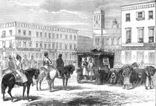 The Funeral of Count Berg at St. Petersburg - from a sketch by our special artist, 1874. Creator: Unknown.