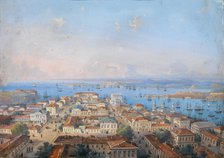 View of Sevastopol, 1860s-1870s. Artist: Bossoli, Carlo (1815-1884)