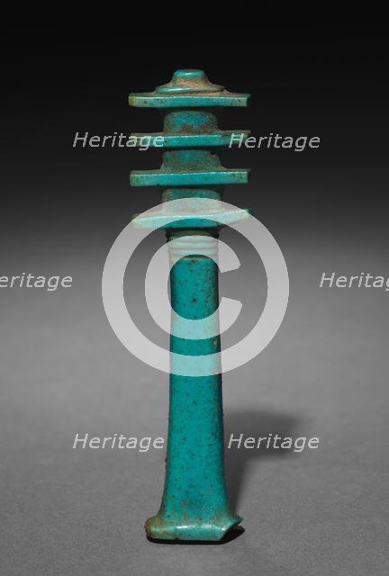 Djed-Pillar, 664-525 BC. Creator: Unknown.