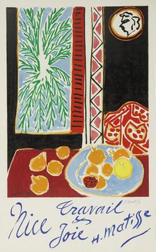 Nice Travail et Joie, 1947. Creator: Matisse, Henri (1869-1954)