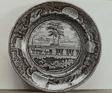 Plate - "Baltimore and Ohio Railroad", c. 1936. Creator: Helmut Hiatt.