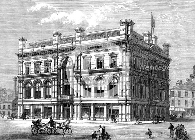 The Bradford Merchants' Institute, 1873. Creator: Unknown.