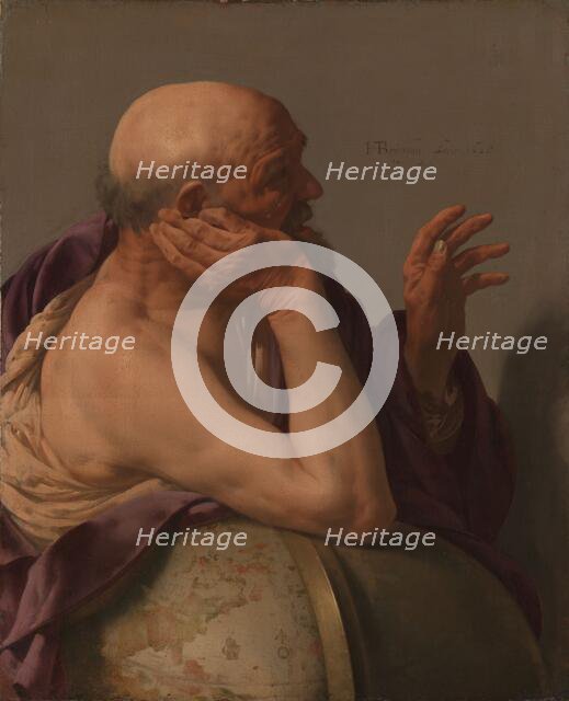 Heraclitus, 1628. Creator: Hendrick ter Brugghen.