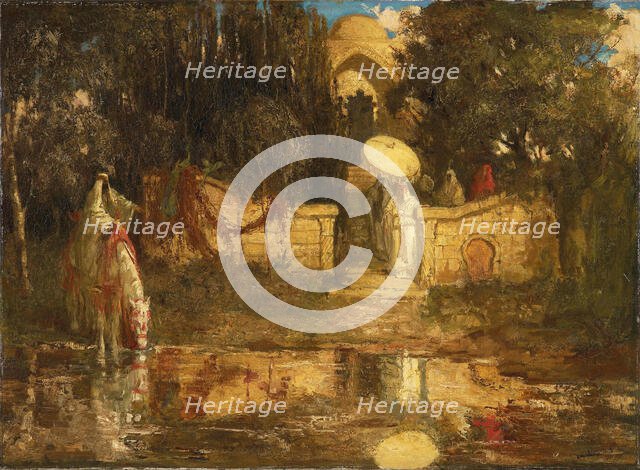 The Fountain of Bahçesaray, 1901. Creator: Graafland, Robert (1875-1940).