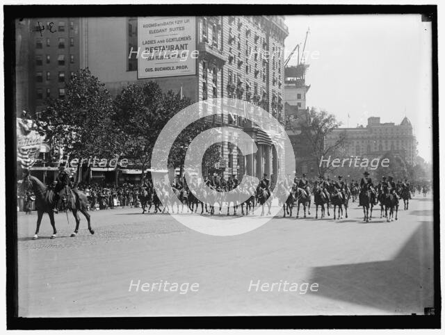 Parade On Pennsylvania Ave, between 1910 and 1921. Creator: Harris & Ewing.