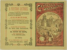 Oaxacan Songs, 1898. Creator: José Guadalupe Posada.