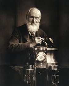 William Thomson, Baron Kelvin. Creator: Unknown.