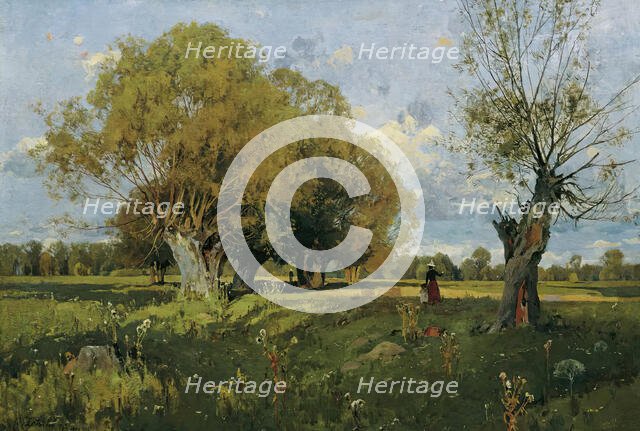 Automotive near Lichtenwörth, 1900. Creator: Eduard Zetsche.