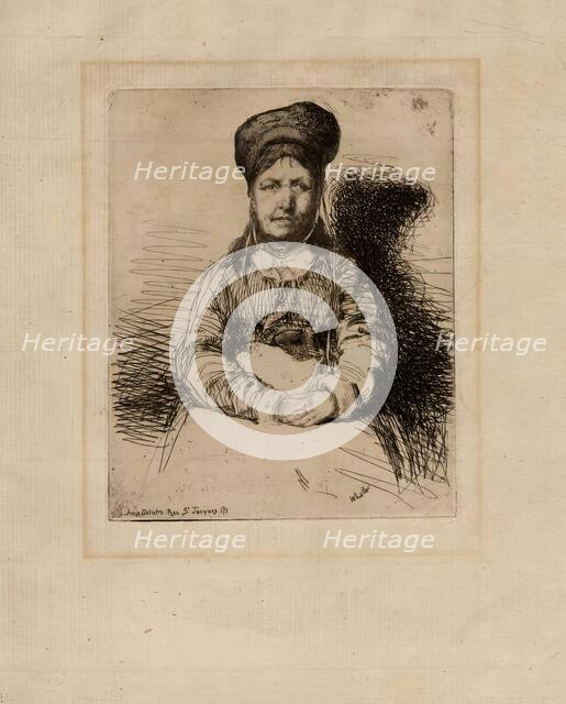 La Retamuse (The Tinker's Wife) (Kennedy 14), 1858. Creator: James Abbott McNeill Whistler.