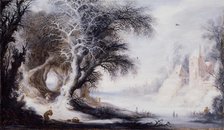 Winter Landscape, between 1610 and 1650. Creator: Gysbrecht Leytens.