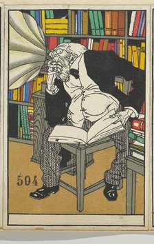 The Dialectician (Der Dialektforscher), 1911. Creator: Moritz Jung.