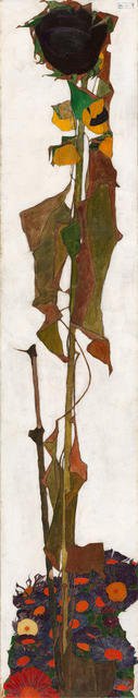 Sunflower, 1909-1910. Creator: Schiele, Egon (1890-1918).