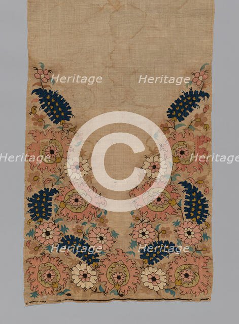 Scarf or Cover, Turkey, 1701/25. Creator: Unknown.