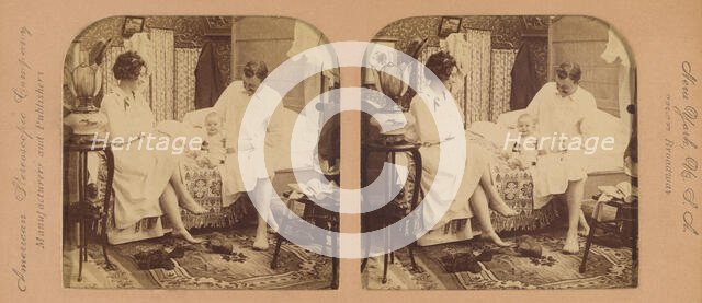 He Rules the Roost., 1900. Creator: RY Young.