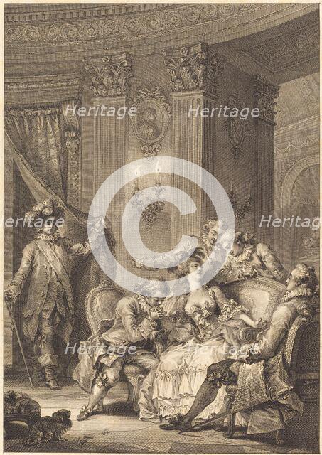 Le mari confesseur. Creator: Jean Baptiste Tilliard.