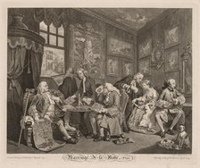 Marriage à la Mode: The Contract, 1745. Creator: William Hogarth (British, 1697-1764).