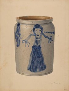 Jar, c. 1941. Creator: John Tarantino.