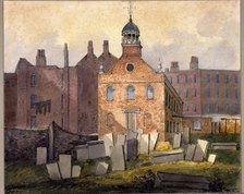 St Marylebone Old Church, London, c1815. Artist: William Pearson