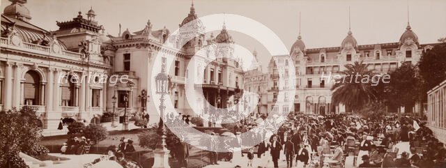 (Untitled, View of Nice, France), between 1880 and 1890. Creator: Jean Gilletta.