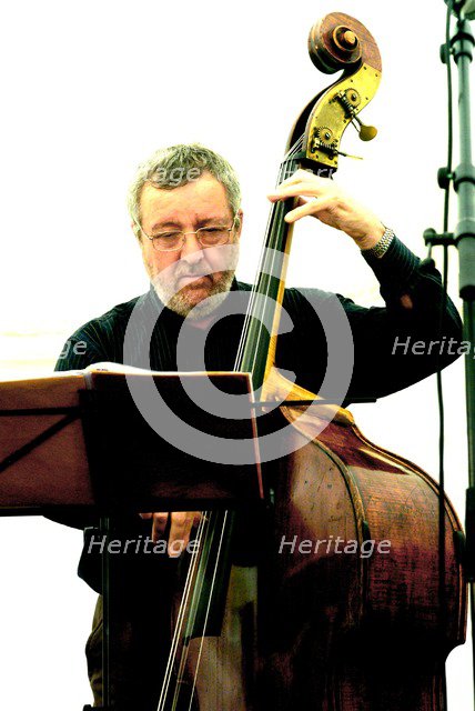 Dave Green, Brecon Jazz Festival, Powys, Wales. Artist: Brian O'Connor