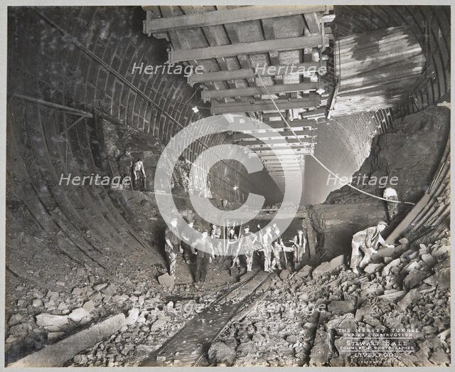 Queensway Tunnel, Liverpool, 1929-1930. Creator: Stewart Bale Limited.