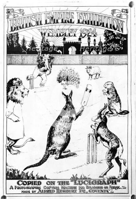 British Empire Exhibition: Wembley 1924. Creator: Unknown.