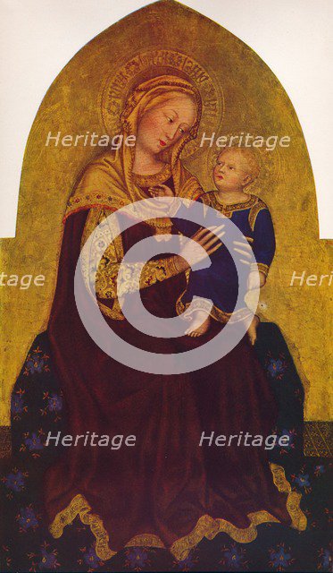 'Madonna and Child', c1420. Artist: Gentile da Fabriano.