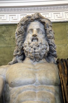 Statue of the Roman God Jupiter, late 1st century. Artist: Unknown