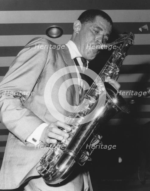 Dexter Gordon, Marquee Club, 1962. Creator: Brian Foskett.