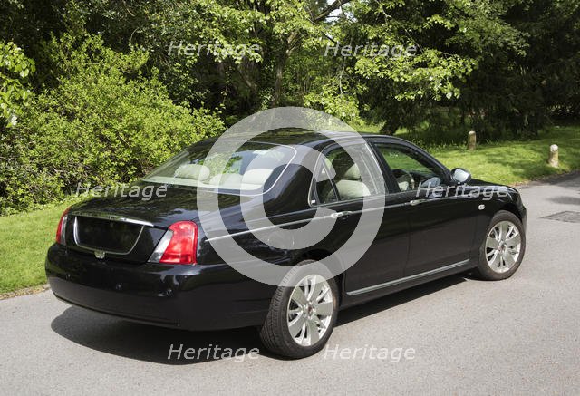 2005 Rover 75 one of the last off the production line. Creator: Unknown.