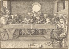 The Last Supper, 1523. Creator: Albrecht Durer.