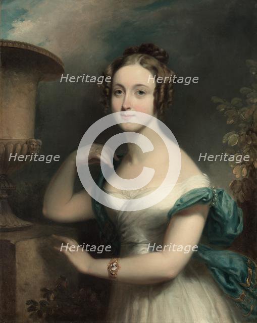 Mary Ward Betts, 1830s. Creator: Henry Inman (American, 1801-1846).