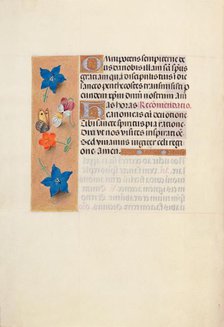 Hours of Queen Isabella the Catholic, Queen of Spain: Fol. 36v, c. 1500. Creator: Master of the First Prayerbook of Maximillian (Flemish, c. 1444-1519); Associates, and.