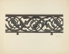 Fence, 1935/1942. Creator: Pearl Torell.