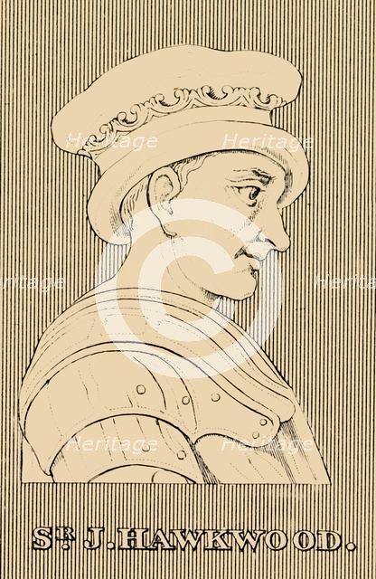 'Sr. J, Hawkwood', (c1323-1394), 1830. Creator: Unknown.