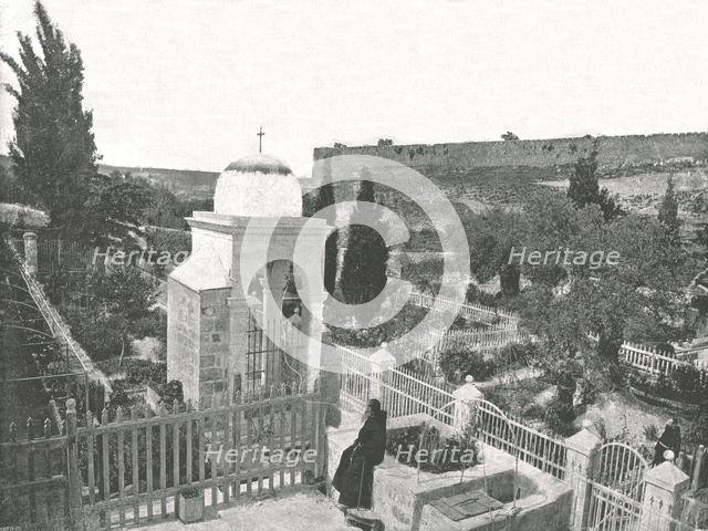 The Garden of Gethsemane, Jerusalem, Palestine, 1895. Creator: W & S Ltd.