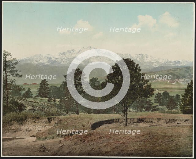 Pike's Peak, Colorado, c1899. Creator: William H. Jackson.