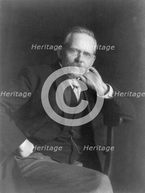 Jacob August Riis, c1900. Creator: Frances Benjamin Johnston.