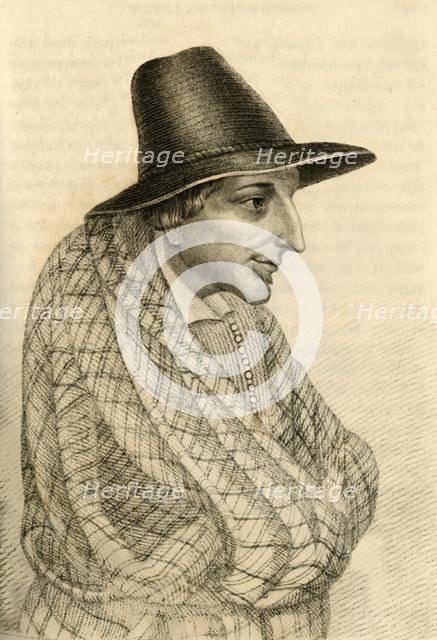 'William Stevenson, A notorious Beggar who died worth £900', 1821. Creator: Robert Cooper.