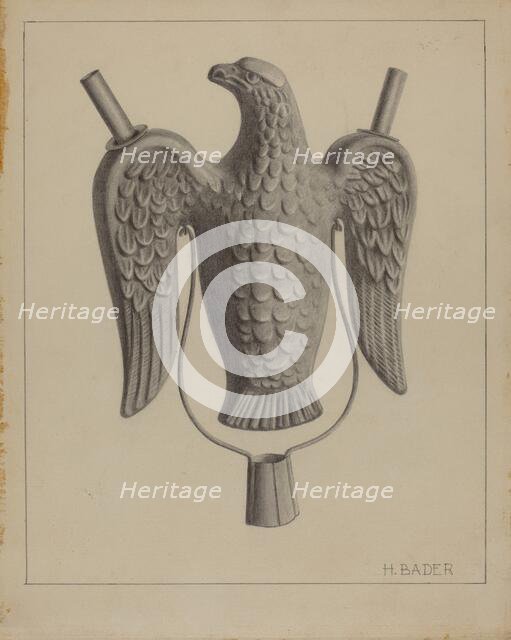 Swing Torch, c. 1936. Creator: Herman Bader.