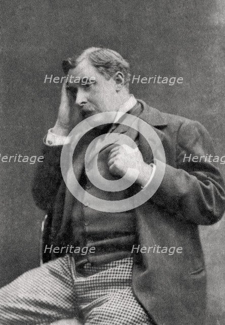 Alphonse Allais, French writer and humourist, 1895. Artist: Unknown