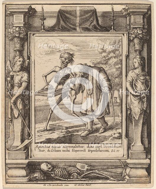 Old Man, 1651. Creator: Wenceslaus Hollar.