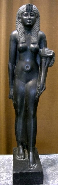 Sculpture of Cleopatra, Third century BC.  Creator: Ancient Egypt.
