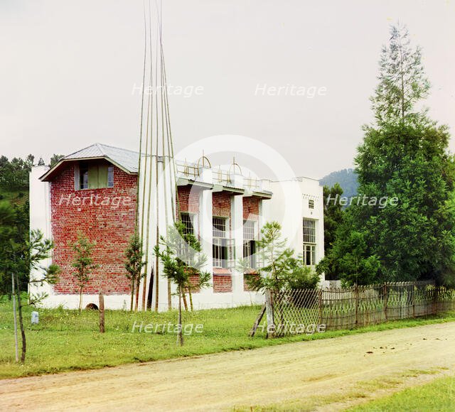 Bamboo workshop, Chakva, between 1905 and 1915. Creator: Sergey Mikhaylovich Prokudin-Gorsky.