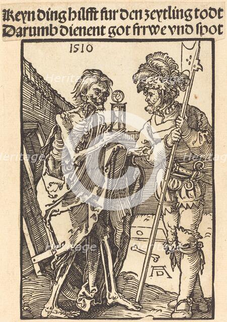 Death and the Lansquenet, 1510. Creator: Albrecht Durer.