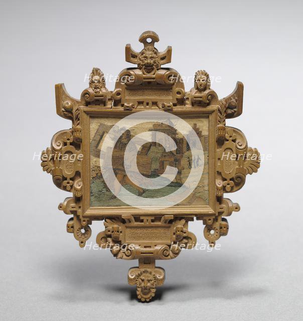 Mirror Frame, mid 1500s. Creator: Unknown.