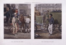 'The Driver of 1832' and 'The Driver of 1852'. Artist: J Harris